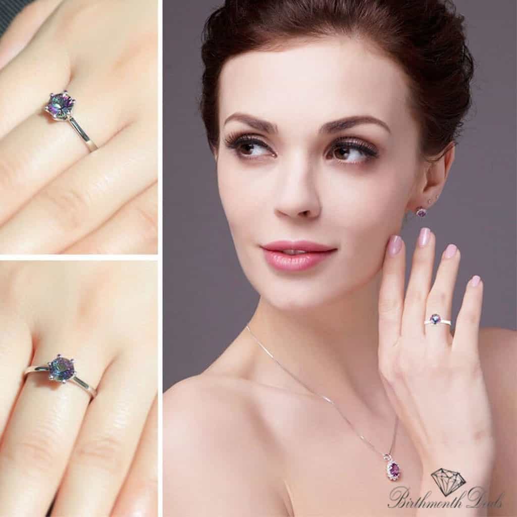June Alexandrite Vintage Ring
