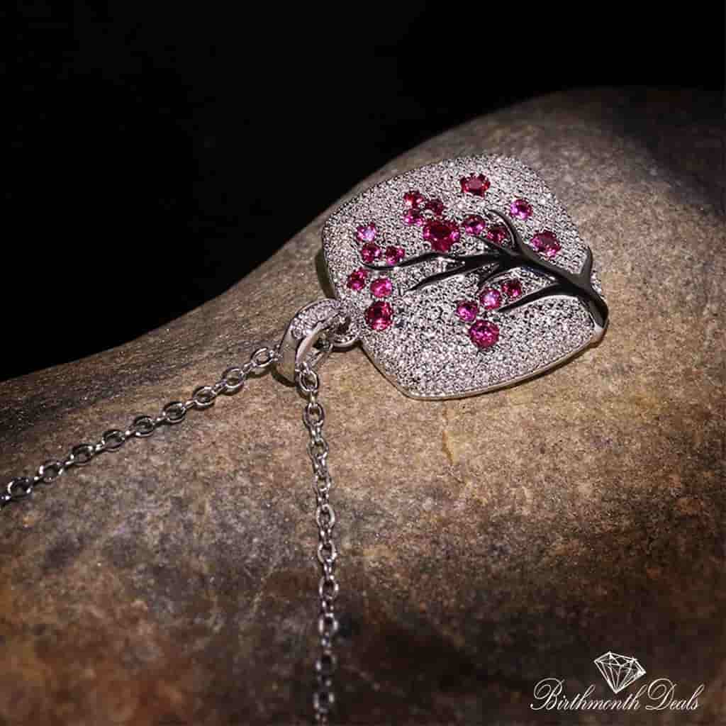 July Ruby Necklace - Birthmonth Deals
