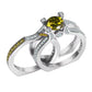 August Peridot Birthstone Ring