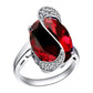 January Garnet Birthstone Ring