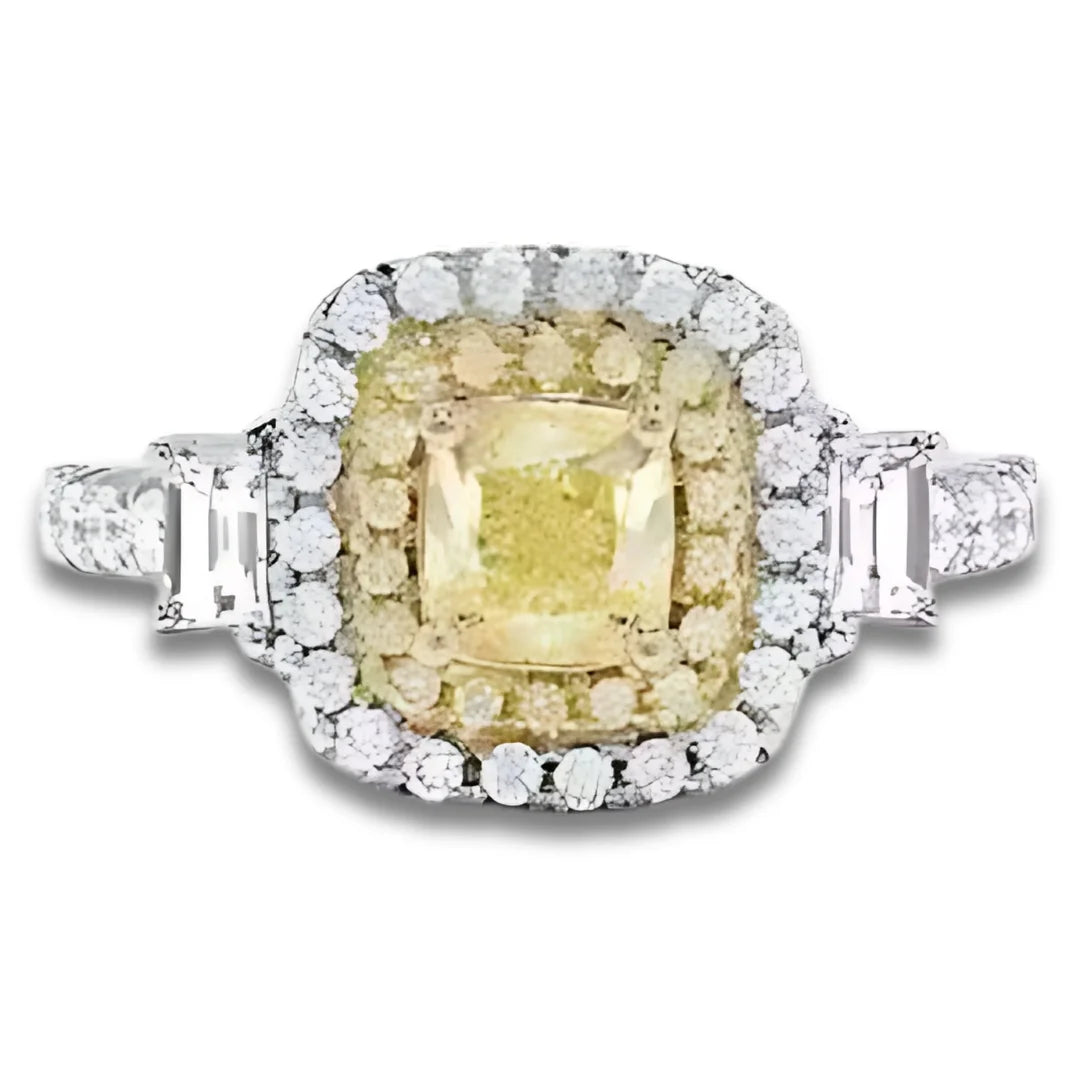 November Citrine Birthstone Ring
