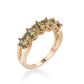 August Peridot Birthstone Ring