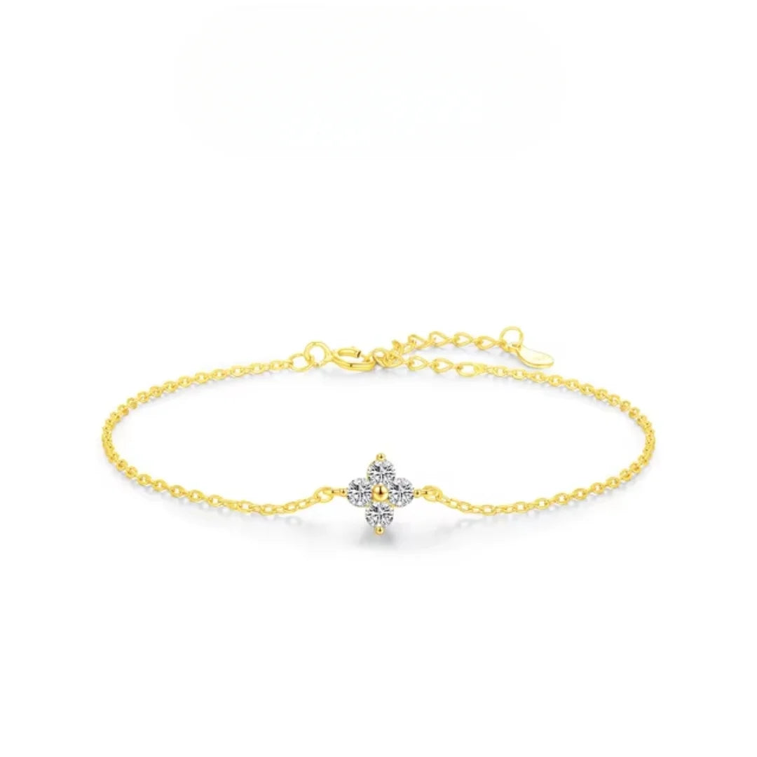 April Diamond Birthstone Bracelet