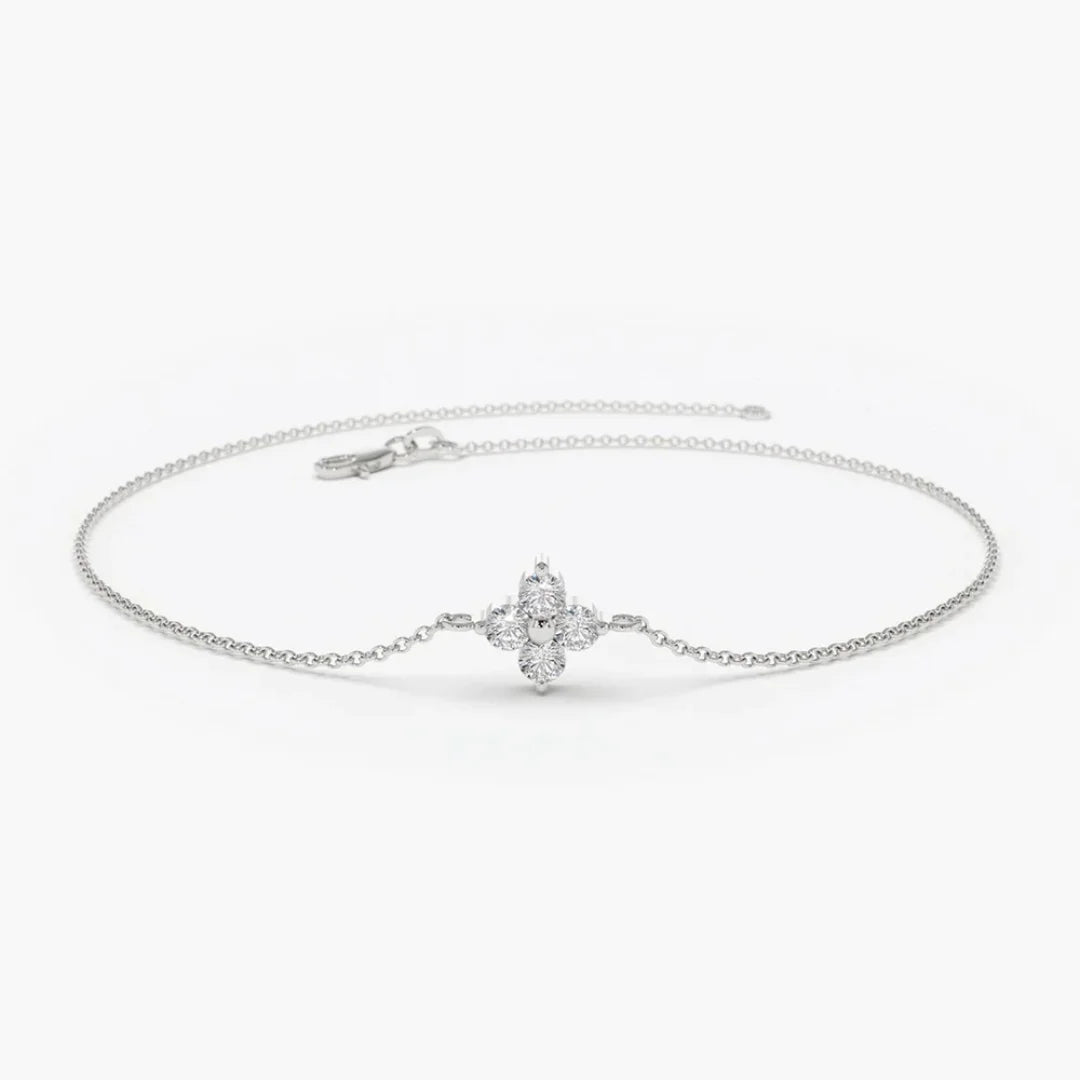 April Diamond Birthstone Bracelet