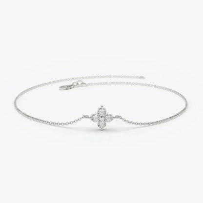 April Diamond Birthstone Bracelet