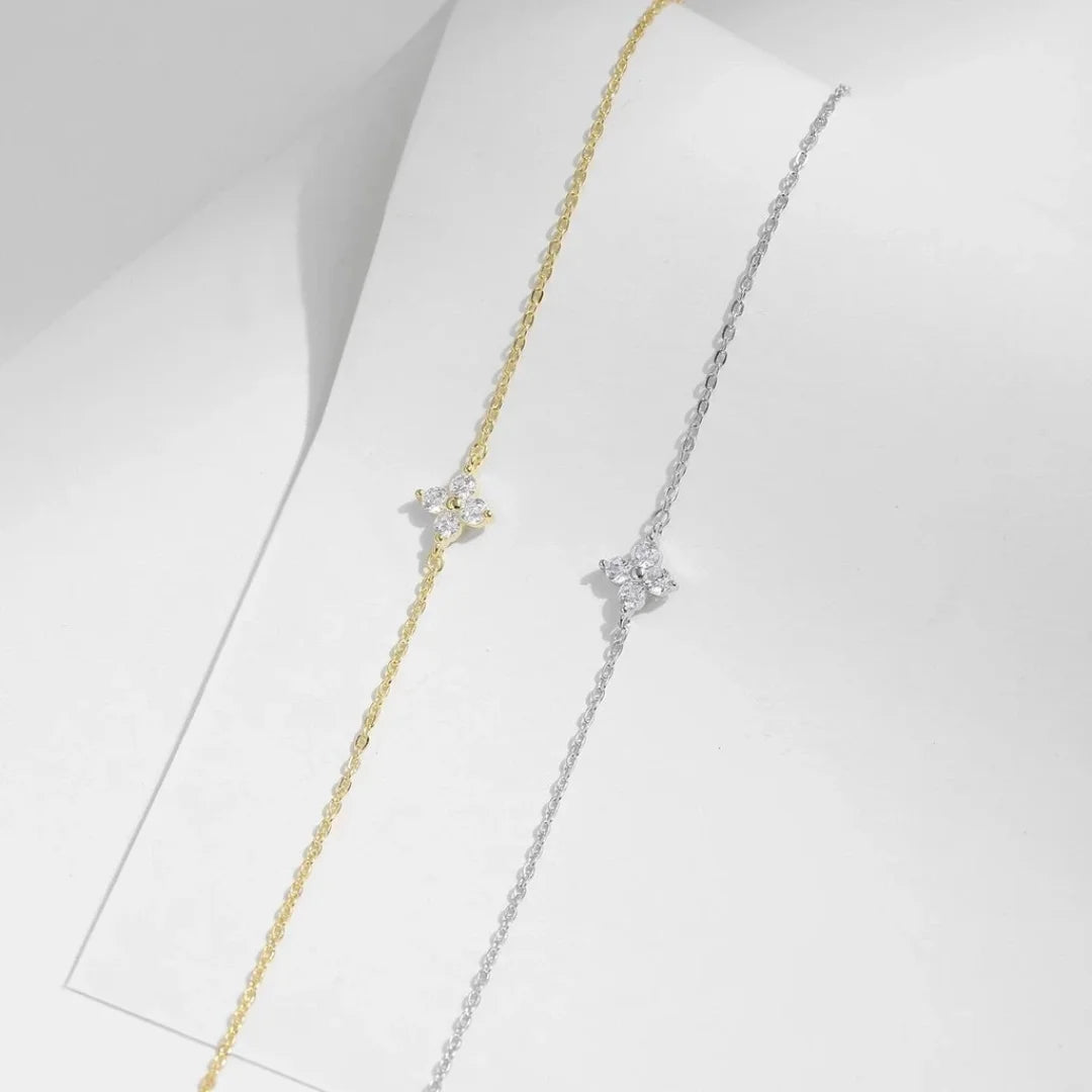 April Diamond Birthstone Bracelet