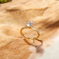 April Diamond Birthstone Ring