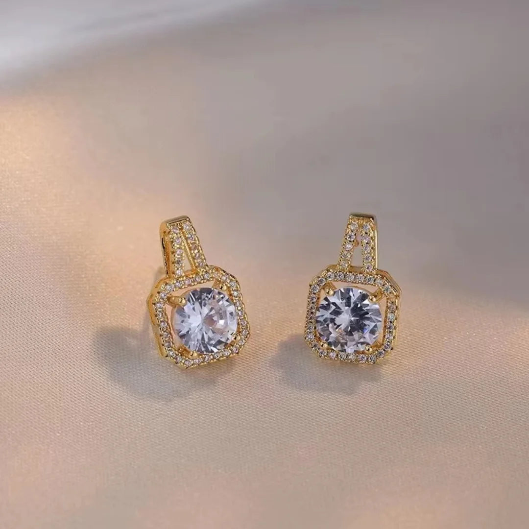 April Diamond Birthstone Jewelry Set