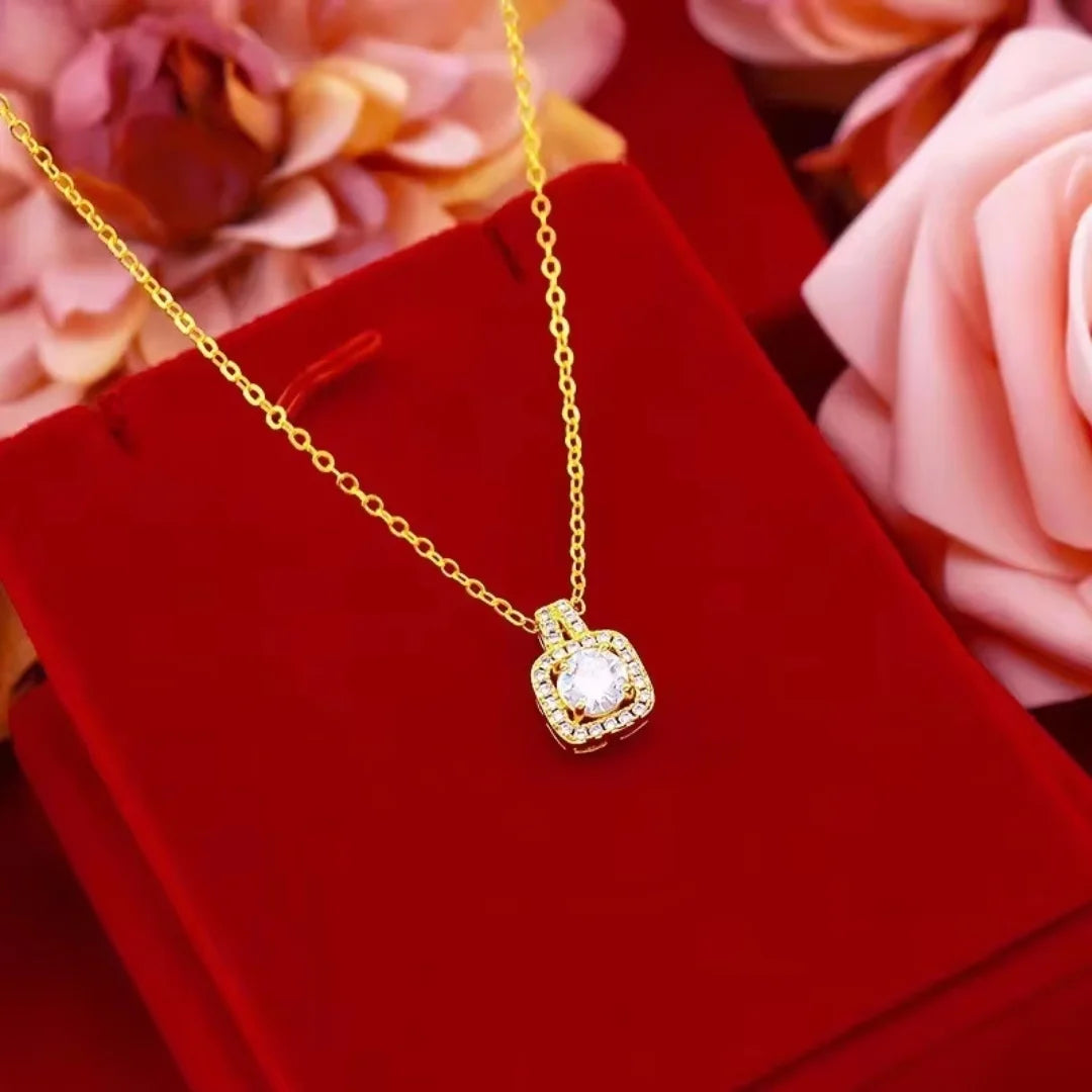 April Diamond Birthstone Jewelry Set