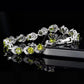 August Peridot Birthstone Bracelet