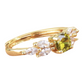 August Peridot Birthstone Ring
