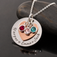 Custom Mother's Birthstone Necklace | Names & Birthstones for Every Child