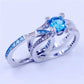 December Zircon Birthstone Ring