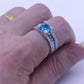 December Zircon Birthstone Ring