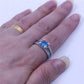 December Zircon Birthstone Ring