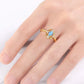 December Zircon Birthstone Ring