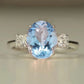 December Zircon Birthstone Ring