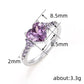 February Amethyst Birthstone Ring