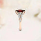 Timeless Garnet Ring