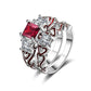 Garnet Stacking Ring