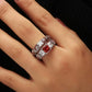 Garnet Stacking Ring