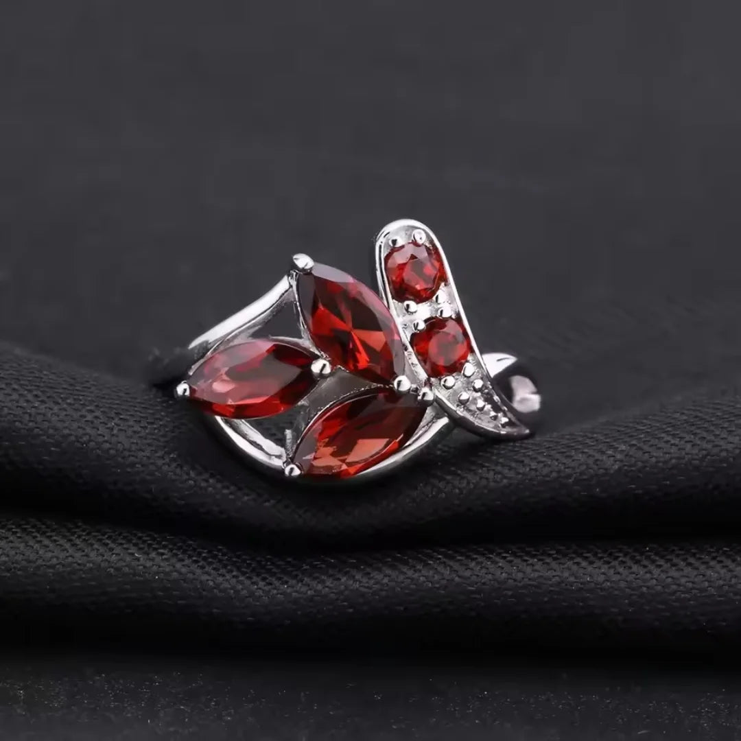 Divine Garnet Ring
