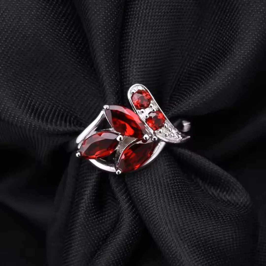 Divine Garnet Ring