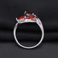 Divine Garnet Ring