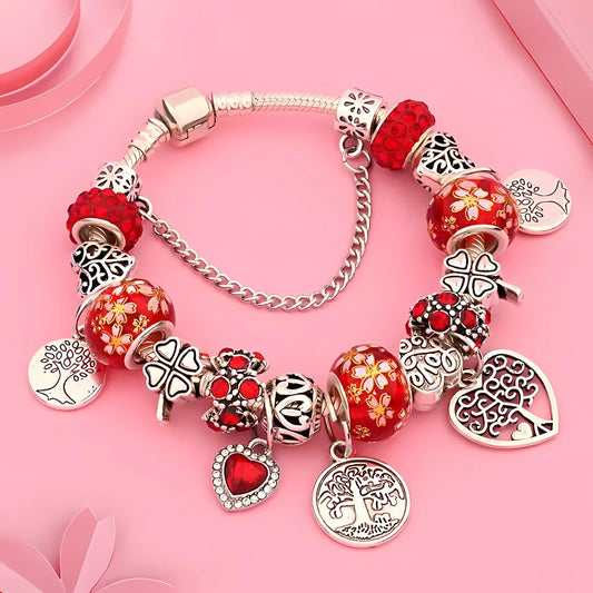 January Garnet Bracelet