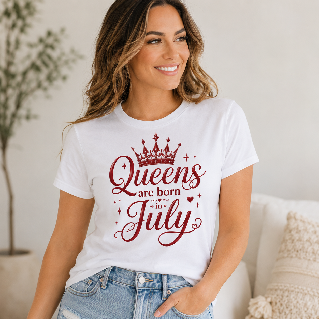 July Birthday Shirt | Born in July Premium Tee