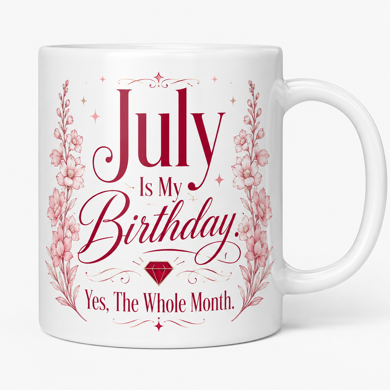 July Is My Birthday Mug | Yes, The Whole Month