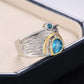 March Aquamarine Birthstone Ring