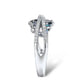 March Aquamarine Birthstone Ring