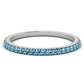 March Aquamarine Birthstone Ring