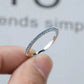 March Aquamarine Birthstone Ring