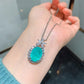 March Aquamarine Birthstone Necklace