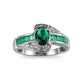 May Emerald Birthstone Ring