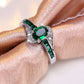 May Emerald Birthstone Ring