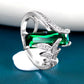 May Emerald Birthstone Ring