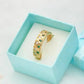 May Emerald Birthstone Ring