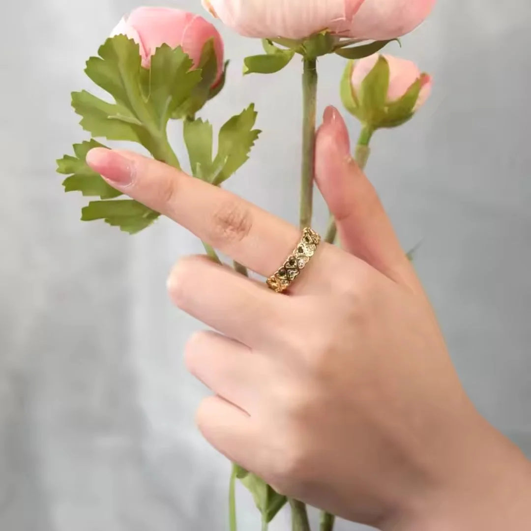 May Emerald Birthstone Ring
