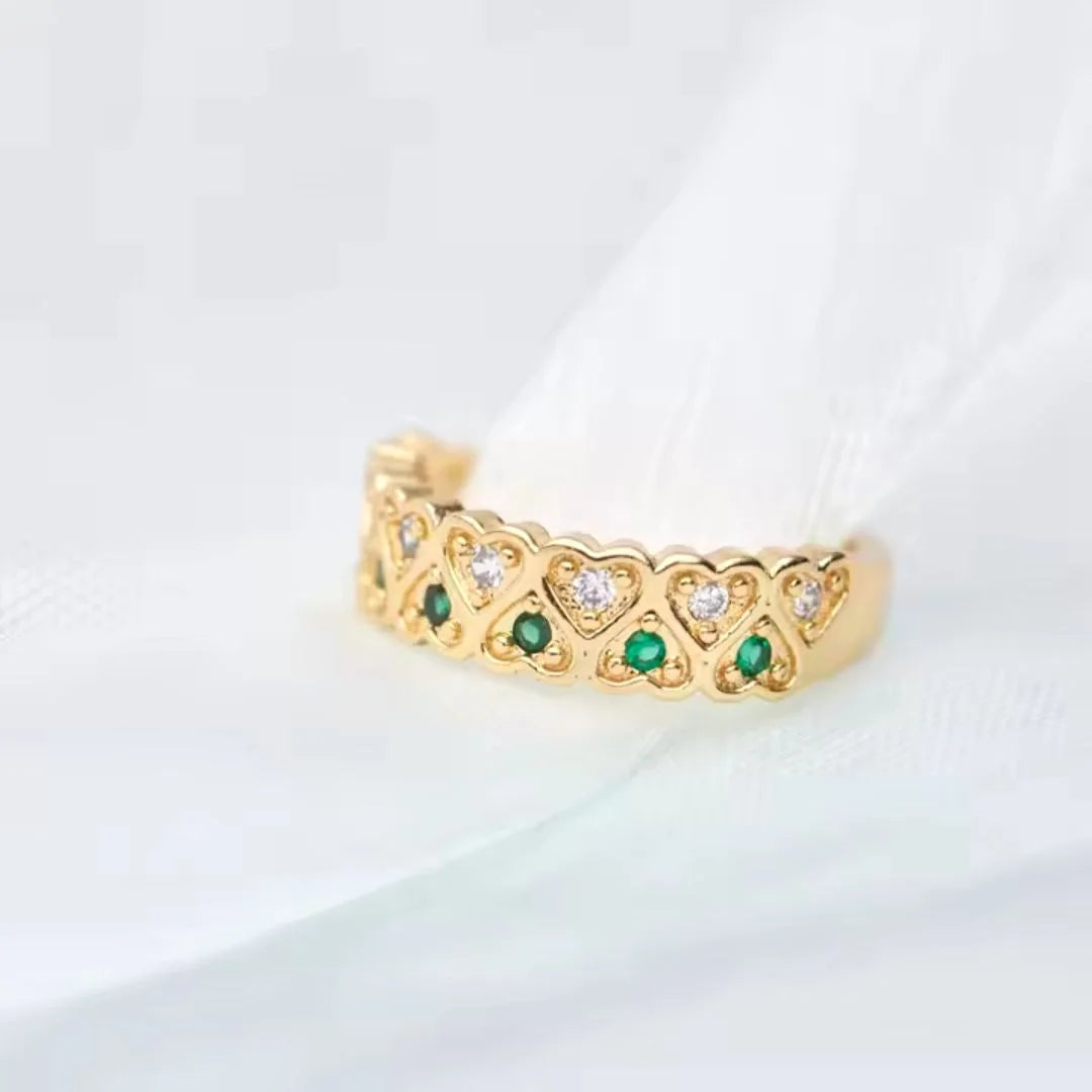 May Emerald Birthstone Ring