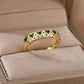 May Emerald Birthstone Ring