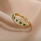 May Emerald Birthstone Ring
