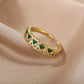 May Emerald Birthstone Ring