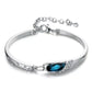 March Aquamarine Birthstone Bracelet