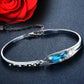 March Aquamarine Birthstone Bracelet