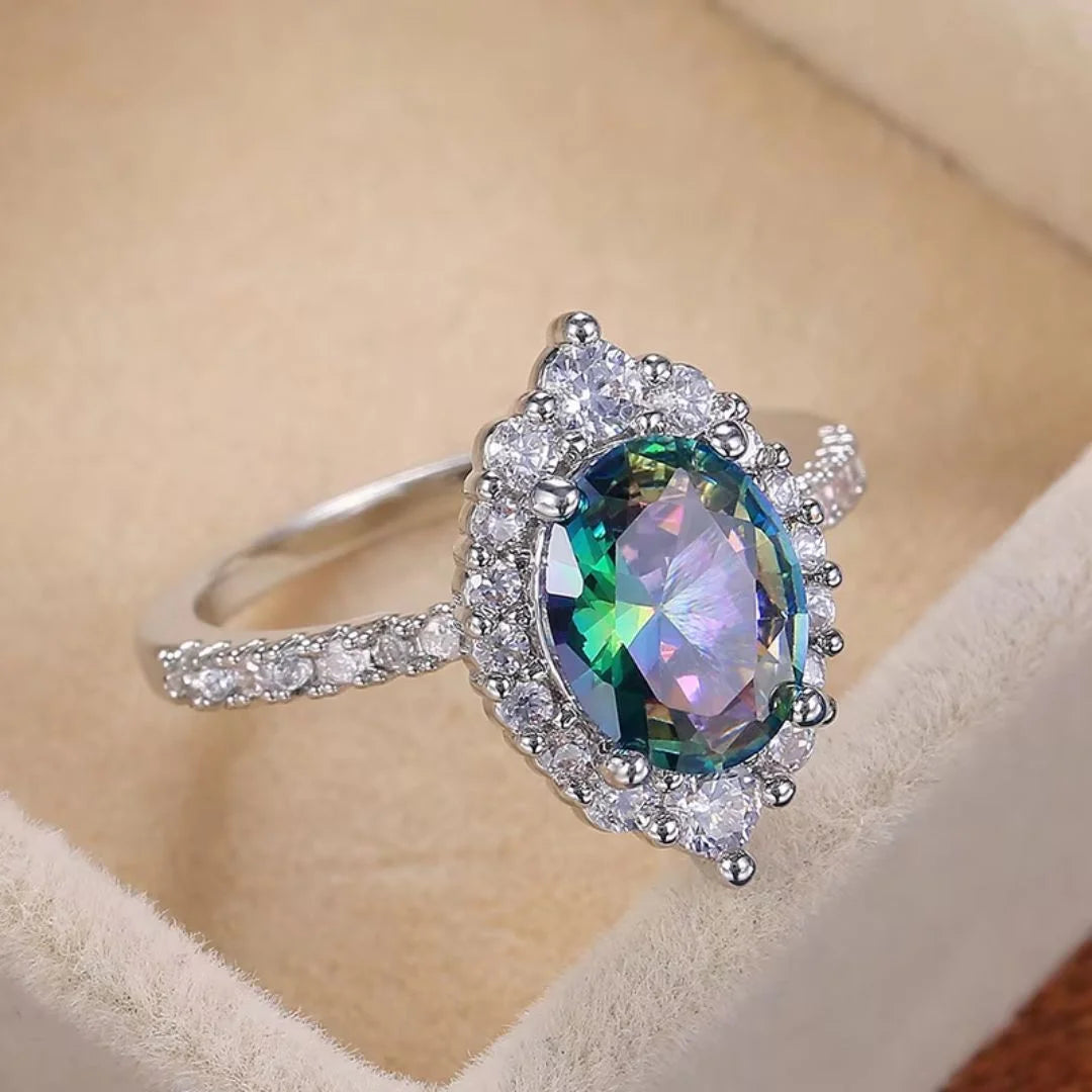 June Alexandrite Birthstone Ring