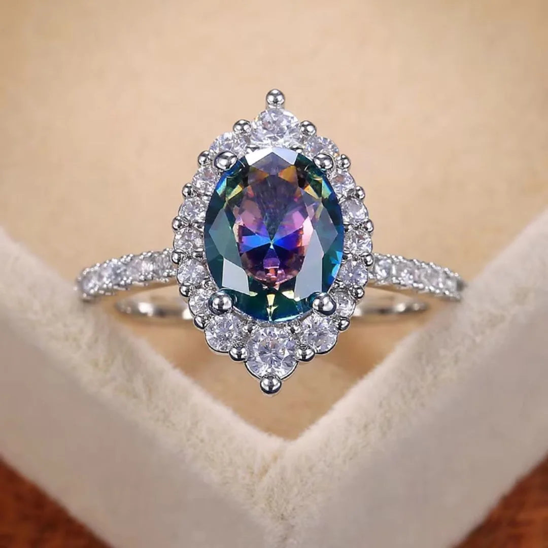 June Alexandrite Birthstone Ring