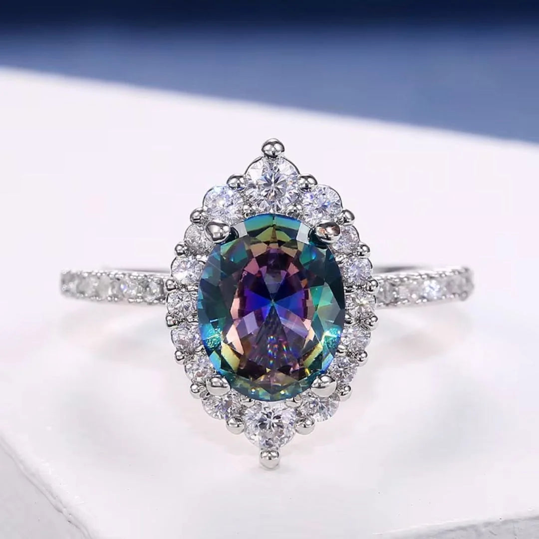 June Alexandrite Birthstone Ring